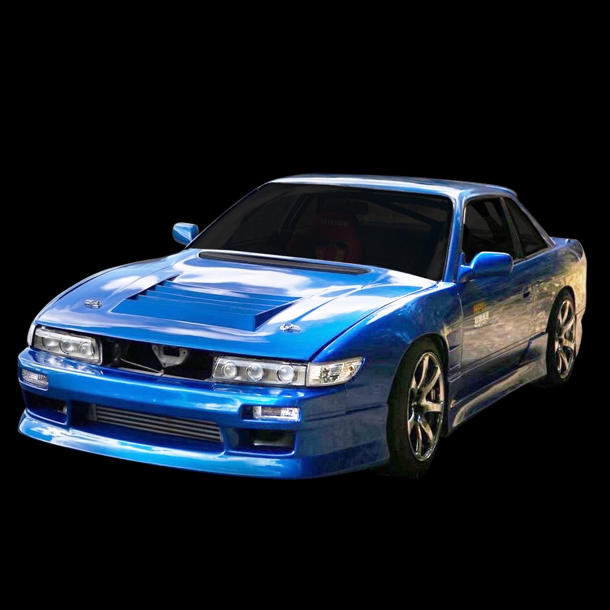 S13シルビアのフロントバンパーシンプルデザイン｜パーツランド