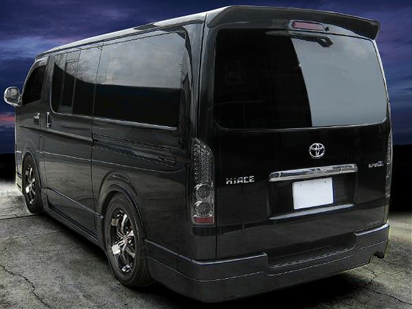 ハイエース 1型～5型 標準ボディー用 リアハーフスポイラー｜パーツランド