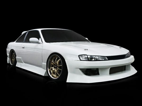 S14シルビア後期のフロントバンパー張出しデザイン｜パーツランド