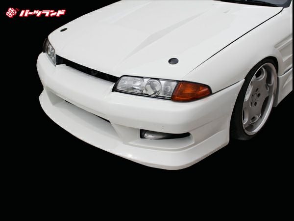 R32スカイライン用　パーツランド製フロントバンパー R32スカイラインのフロントバンパーシンプルデザイン｜パーツランド