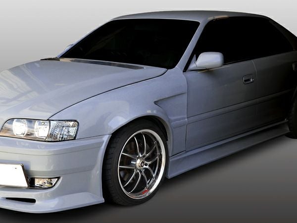 JZX100チェイサーの55MMワイドフロントフェンダー左右セット｜パーツランド