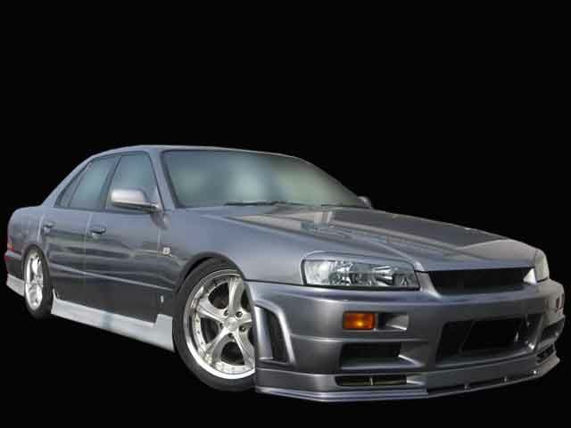 R34スカイラインのフロントバンパー｜パーツランド